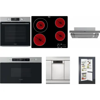 Domácí spotřebič WHIRLPOOL OMK58CU1SX + WHIRLPOOL AKT 8130/NE + WHIRLPOOL AKR 749/1 IX + WHIRLPOOL MBNA910X + WHIRLPOOL WSBO 3O34 PF X + WHIRLPOOL ART 65031