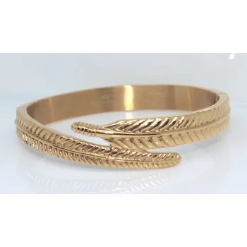 Náramek Steel Edge WJHB543 zlatá