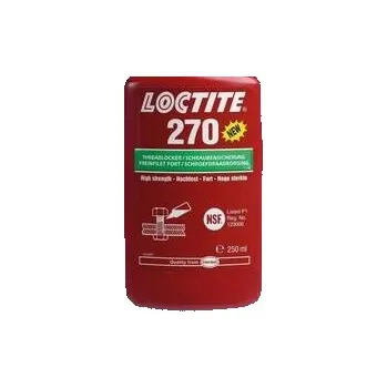 Průmyslové lepidlo Loctite 270 / 250 ml pro trvalé upevňování a utěsňování závitových spojů - LC-270-250