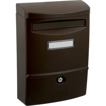 Poštovní schránka SA - POŠTOVNÍ SCHRÁNKA - AS2 040456 Hnědý komaxit