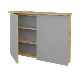 Koupelnový nábytek Dřevojas Dvoudveřová galerka SANI GA2O 100 - D09 Arlington