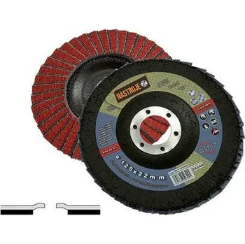 Brusný kotouč NÁSTROJE CZ Kotouč lamelový pr.125mm kombinovaný - keramický/zirconium zr.80 na ocel rovný - certifikát OSA - IM-7-125-080R