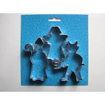 Vykrajovátko GENEX VS vykrajovátko - set Mikuláš + Anděl + Čert nerez 3 ks