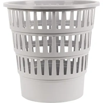 Odpadkový koš Odpadkový koš perforovaný 16 l PP, šedý - DONAU