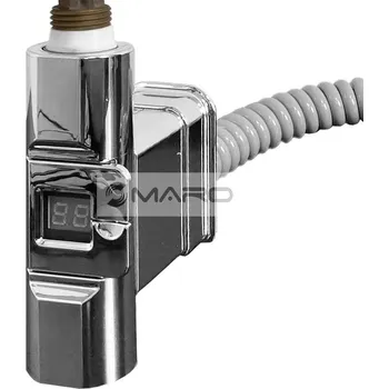 Radiátor Smart30 Tyč topná H+E s regulátorem a nástěnným krytem 300 W, chrom, H+E 0,3 MU