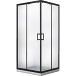 BESCO Čtvercový sprchový kout MODERN BLACK 190, 80x80 (MKB-80-190-C)