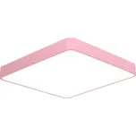 LEDSVITI OT-XDD-S400-PK-5000K Růžový stropní LED panel 400x400mm 24W denní bílá s čidlem