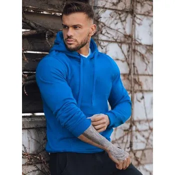 Pánská mikina Pánská mikina s kapucí OLIVIA modrá