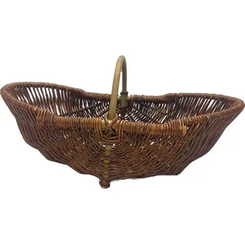 Proutěný koš Baňatý LKZ 56 cm (Proutěný koš Baňatý LKZ 56 cm – oválný proutěný koš na ovoce, zeleninu i polínka)