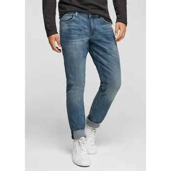 Pánské džíny Q/S s.Oliver pánské slim fit džíny Rick modré Velikost: 28/32