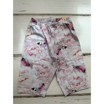 Dívčí kalhoty Maja Dívčí legínové kraťasy 23911, květy Rozměr: 122