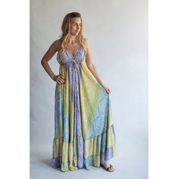 Dámské šaty Šaty letní dlouhé G-37 Itálie barva:P-4220