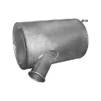 Přední díl výfuku Tlumič výfuku MAN F01, F02, F03, F18 L= 600mm
