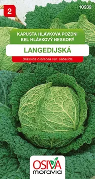 Semeno Osiva Moravia Langedijská kapusta hlávková pozdní 0,8 g