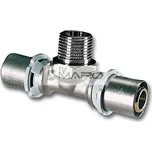 IVAR T-kus lisovací PRESS PT 5721 vnější závit 20 x 3/4" M x 20 mm, 512032