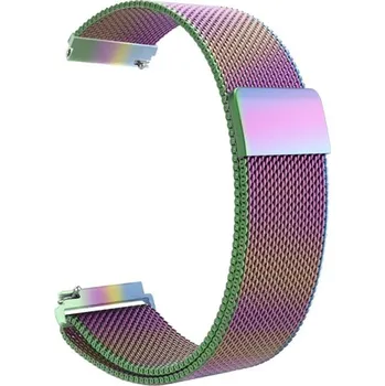 Příslušenství k chytrým hodinkám Kovový Magnetický Pásek Na Chytré Hodinky Barva: Multibarevná, Velikost: 22 Mm