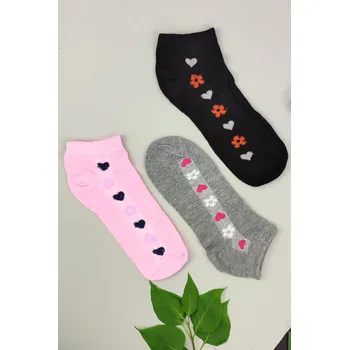 Dámské ponožky Pesail Dámské ponožky GW0054.C | 3 páry Velikost: 39-42