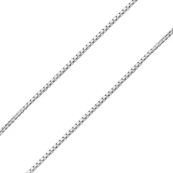 Řetízek JKB Jewel Stříbrný řetízek čtvercový 1,2 mm Délka: 45 cm