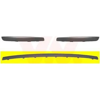 Lišta karosérie Ozdobná / ochranná lišta, nárazník VAN WEZEL 1863551