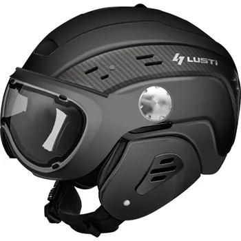 Helma Lusti Major Visor - Black - S