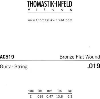 Struna pro kytaru a smyčcový nástroj Thomastik AC519 - Struna na kytaru - jednotlivá
