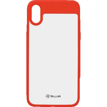 Pouzdro na mobilní telefon Tellur Cover Hybrid Matt Bumper for iPhone X/XS red