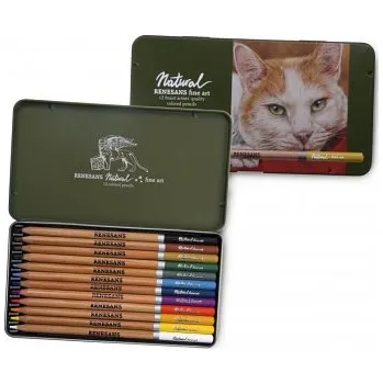 Pastelka Sada pastelek Renesans 12ks, kovová kazeta (Sada pastelek Renesans 12ks, kovová kazeta)