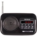 Přenosné radio s USB Orava RP-130 B černé