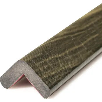 Stavební profil Ochranný profil 7, tmavé dřevo, 2,6 cm × 100 cm