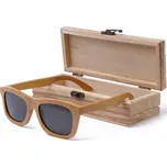 Blingstar Dřevěné Brýle Sluneční * Black 1679