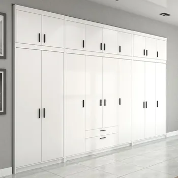 Šatní skříň Šatní skříň ELENA + nástavce | sestava 399 cm | bílá