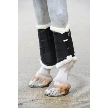 Ochrana nohy a ocasu Bucas Chrániče s beránkem Bucas, pár, černé L