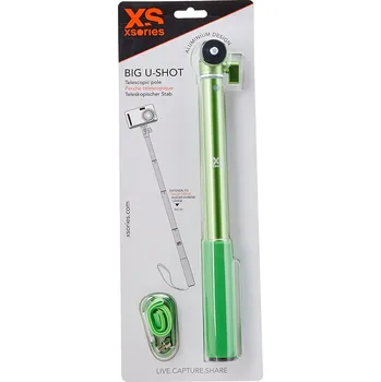 Selfie tyč Selfie tyč XSories Big U-Shot Monochrome Monopod Telescoping Camera Pole 3 Feet Extension (Green)