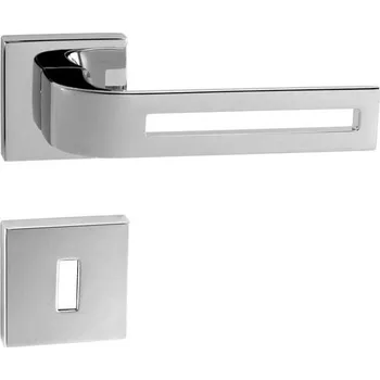 Dveřní kování TI - CINTO 2 - HR 3044Q bez spodní rozety, klika/klika OC - Chrom lesklý (03)