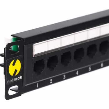 Patch panel NETRACK 104-14 patch panel 10 12-ports cat. 5e UTP