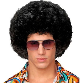 Karnevalová paruka Paruka - Disco - černá