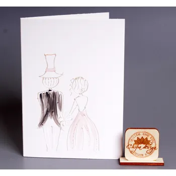 Přání svatební - nevěsta a ženich