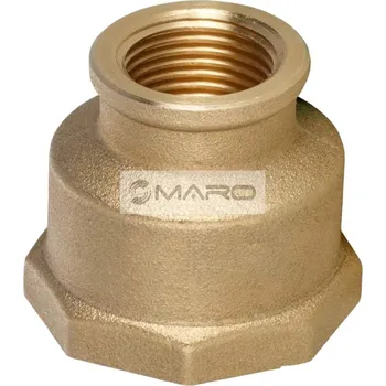 Fitinka Nátrubek mosazný č.240 FF redukovaný 1/2" x 3/8", T0106