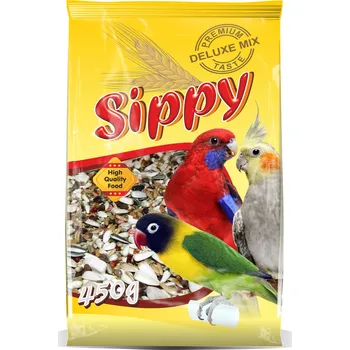 Pro ptáka Akinu SIPPY DELUXE Krmivo pro malé a střední papoušky 450 g
