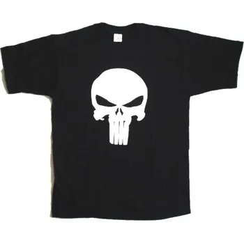 Pánské tričko Triko Punisher černá