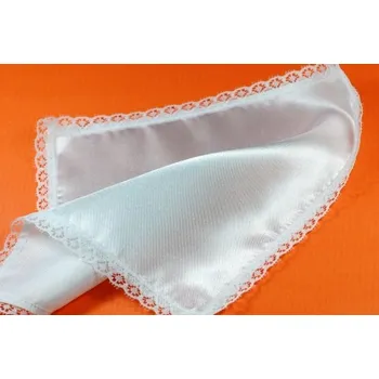 Látkový kapesník Kapesníček saténový 21x21cm vzor 02