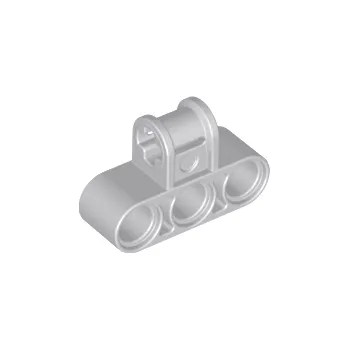 Hračka 63869 Light Bluish Gray Technic, Axle and Pin Connector Perpendicular Triple (Světle modrošedý Technic, kolmý konektor osy a kolíku Trojitý)