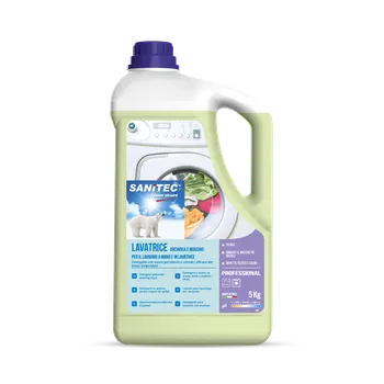 Aviváž Sanitec WASHDET, prací gel pro bílé i barevné prádlo,orchidej, 5 kg