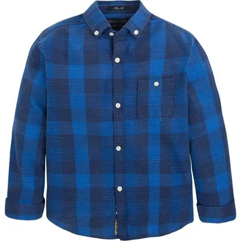Chlapecká košile Chlapecká kostkovaná košile s dlouhým rukávem Mayoral 7131-95