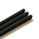 Wood Collection Linea Slim 3 černý/dub…