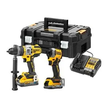 DeWALT DCK2052H1E1T 18V Set Aku vrtačky DCD999 a utahováku DCF850
