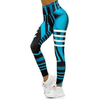 Dámské legíny Ozonee Dámské sportovní legíny Aledud modrá XL