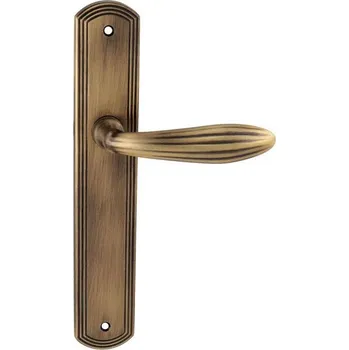 Dveřní kování TI - SOFIA - 1911 klika/klika, bez otvoru OGS - Bronz česaný matný (77)