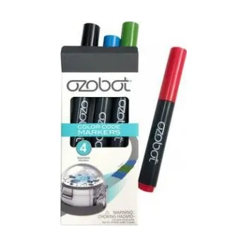 Robot Ozobot - sada barevných fixů (4ks) Ozobot 852636005849