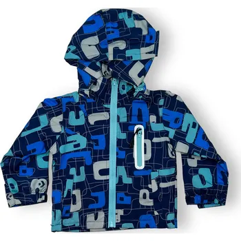 Piccola Monellina Chlapecká jarní softshellová bunda modrá 02 Barva: Modrá, Velikost: 80/86